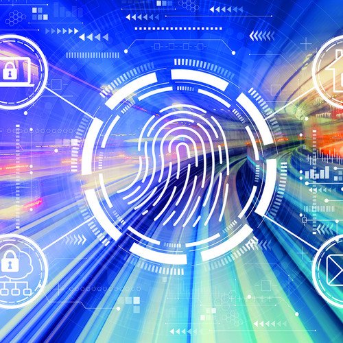 Abschlusstagung des DFG-Graduiertenkollegs 1681/2 "Privatheit und Digitalisierung" - Symbolbild mit digitalem Fingerabdruck. Foto: Adobe Stock