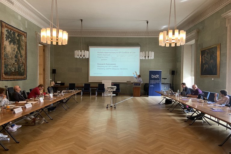 The conference room at the Bavarian Academy of Sciences and Arts.