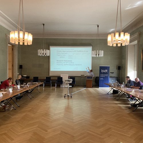The conference room at the Bavarian Academy of Sciences and Arts.
