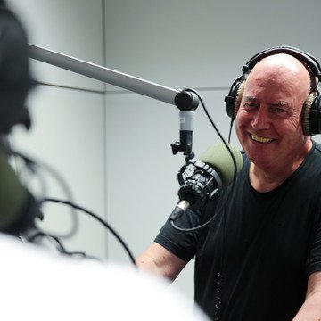 Prof. Dr. Thomas Knieper bei der Podcast-Aufnahme.