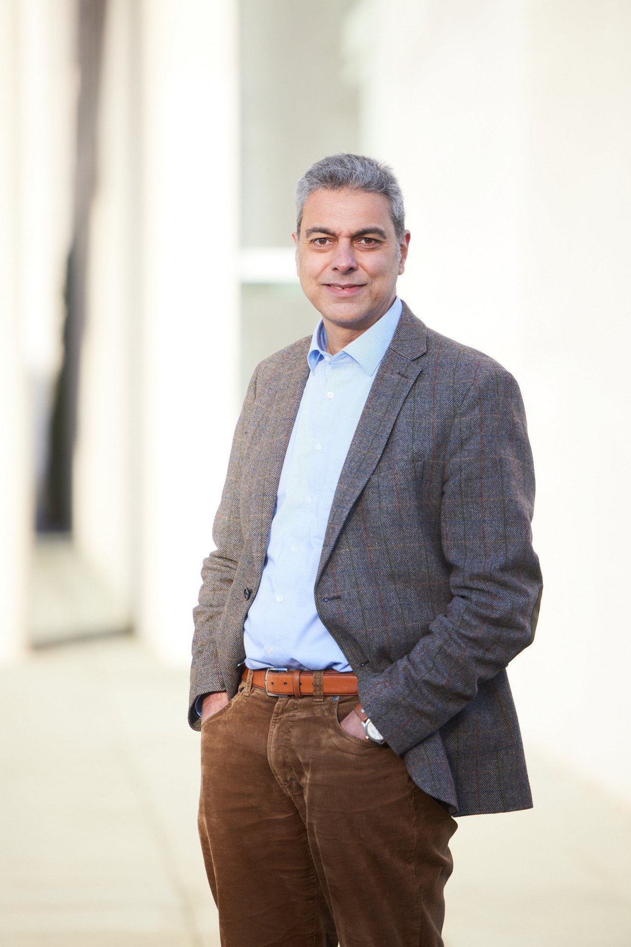 Prof. Dr. Matin Qaim, Professor an der Universit&auml;t Bonn, Direktor des Zentrums f&uuml;r Entwicklungsforschung und Mitglied der Nationalen Akademie der Wissenschaften Leopoldina.