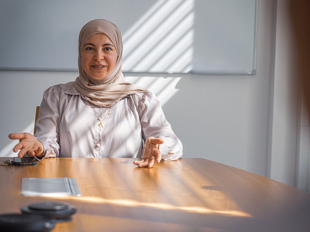 Yaman Qendah, researcher at the Chair of Computer Engineering