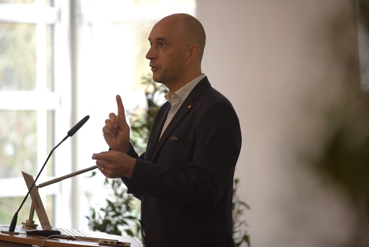 Prof. Dr. Alexandre Antonelli von den Royal Botanic Gardens, Kew in London. Foto: Dr. Ina Voshage, Universit&auml;t Passau
