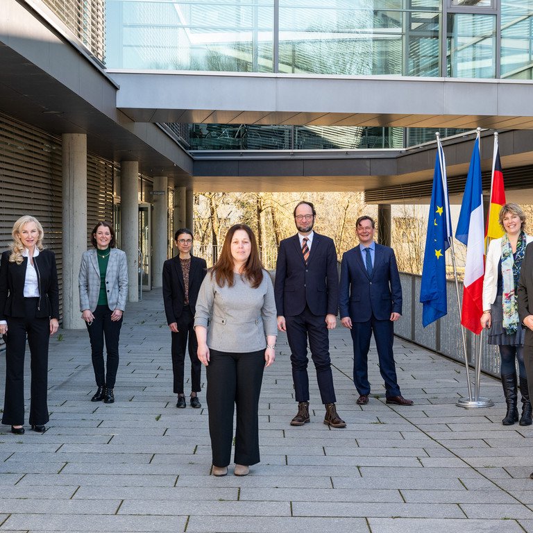 Impressionen vom Besuch der franz&ouml;sischen Generalkonsulin Corinne Pereira an der Universit&auml;t Passau. 