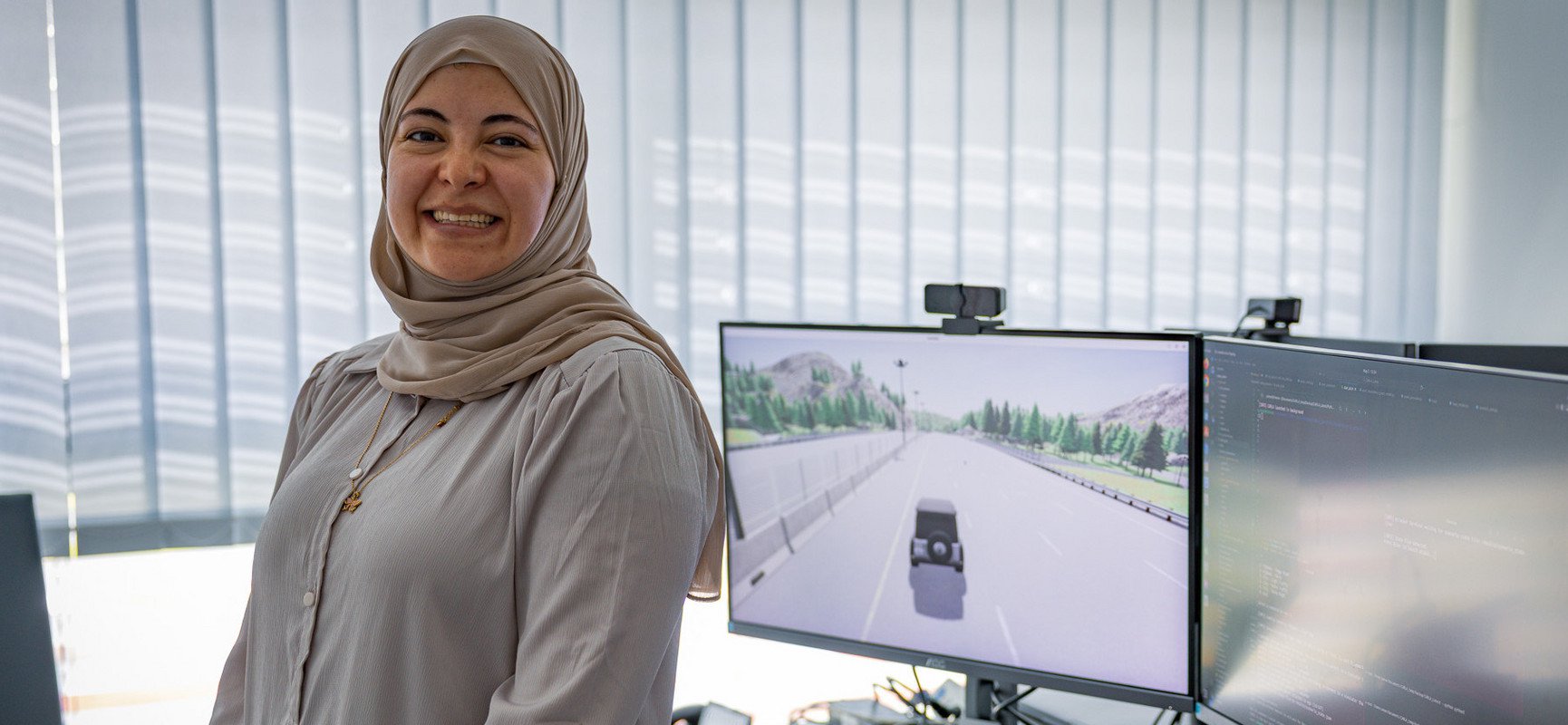Yaman Qendah, researcher at the Chair of Computer Engineering 