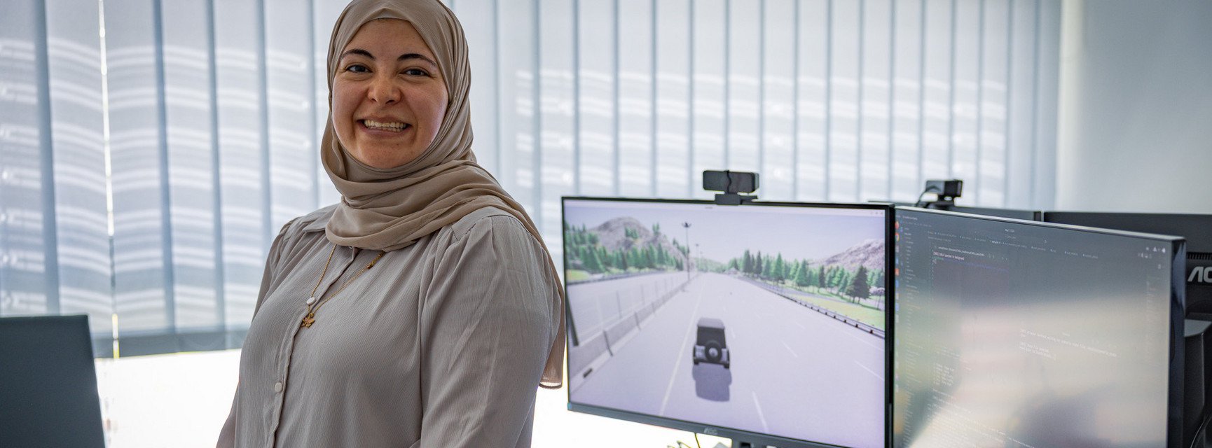 Yaman Qendah, researcher at the Chair of Computer Engineering 
