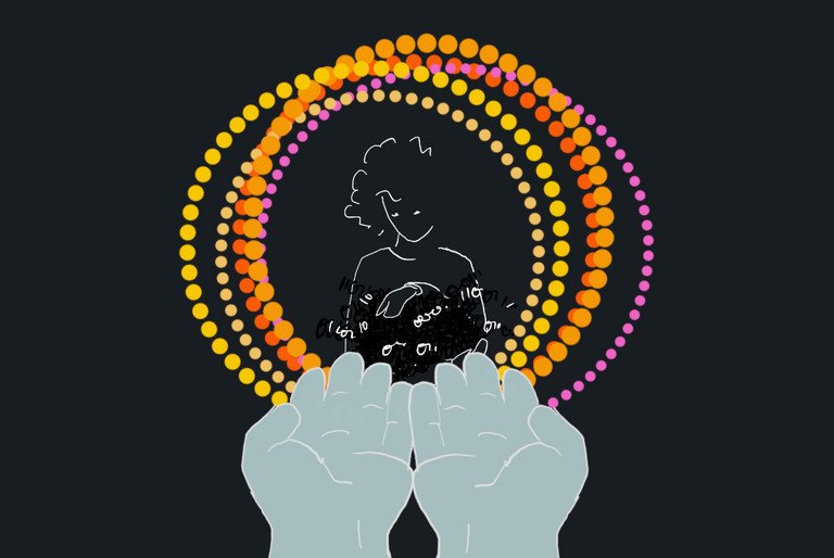 Illustration aus dem Erkl&auml;rvideo zum interdisziplin&auml;ren bidt-Projekt &bdquo;Vektoren der Datenpreisgabe&ldquo; - Illustration: Isabel Groll