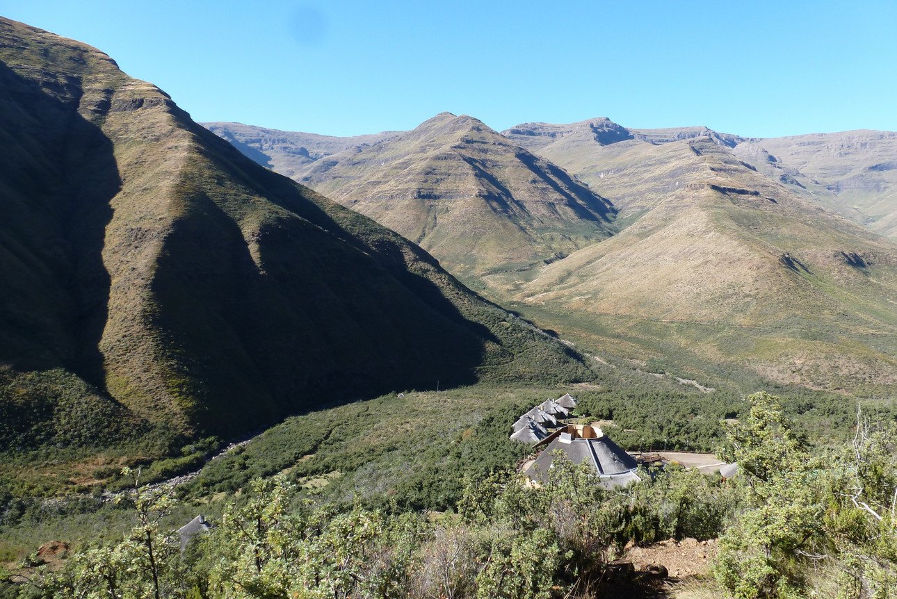 Ts'ehlanyane-Nationalpark in den Maloti-Drakensbergen in Lesotho
