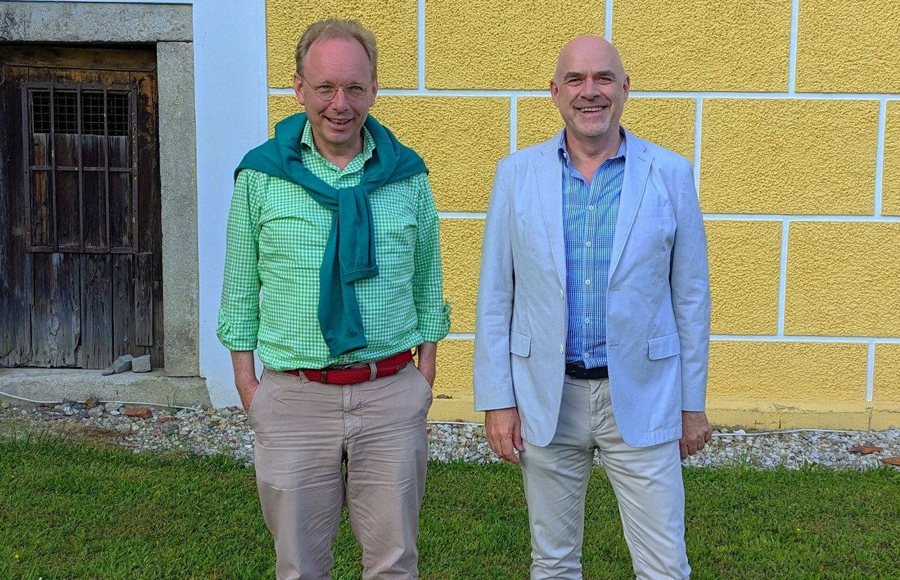 Prof. Dr. Kai von Lewinksi und PICAIS Fellow Prof. Dr. Normann Witzleb.