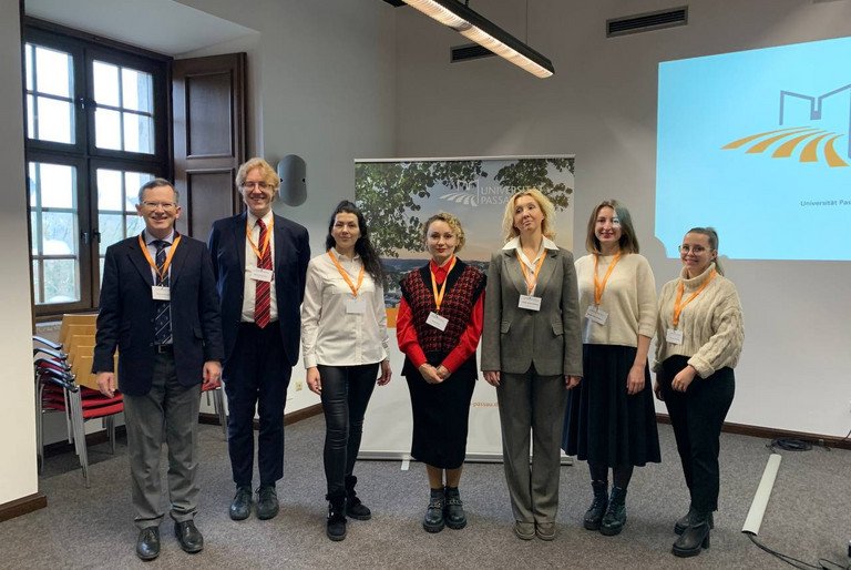 Teilnehmer*innen des deutsch-ukrainischen Symposiums f&uuml;r Cybersicherheit.