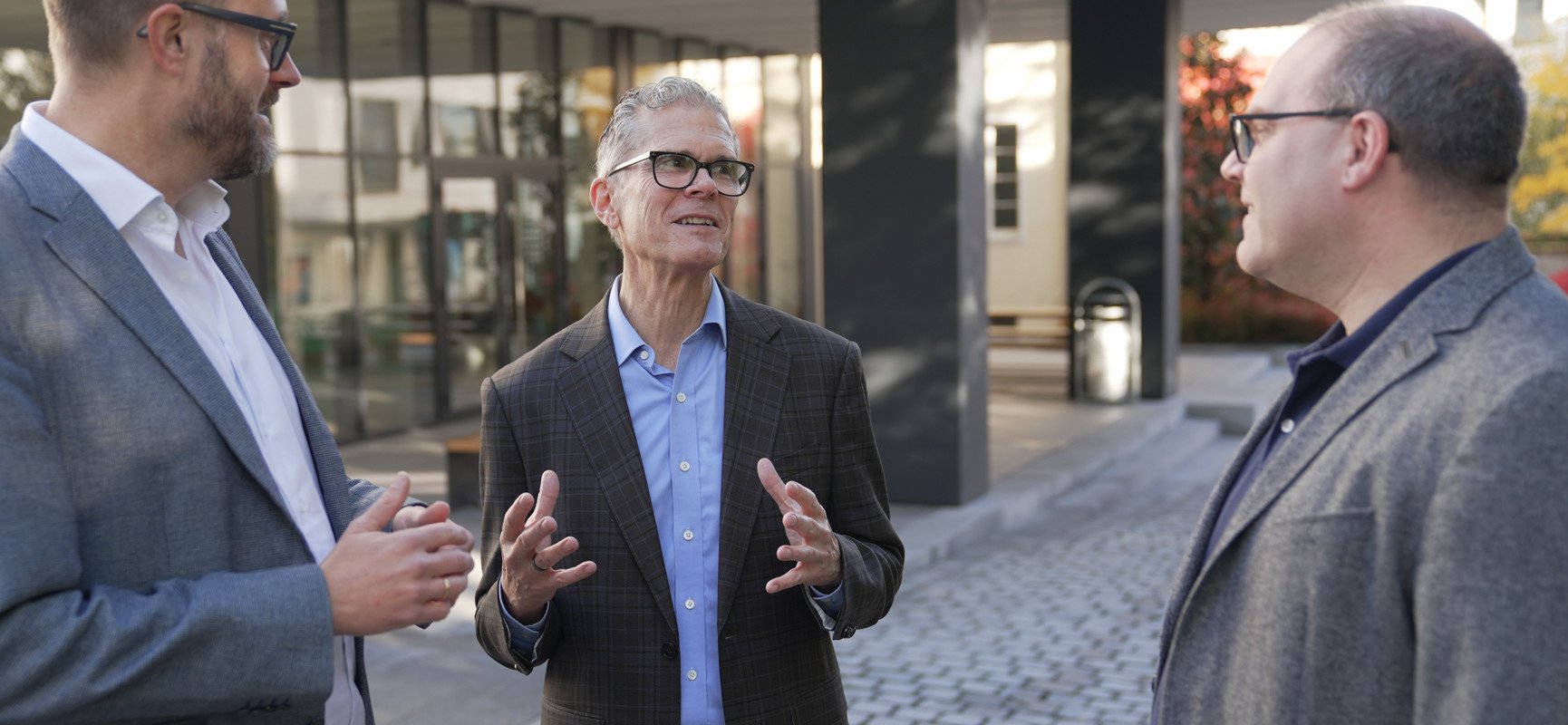 Mercator-Fellow Professor Donald Lange von der State University Arizona zu Gast an der Universit&auml;t Passau.