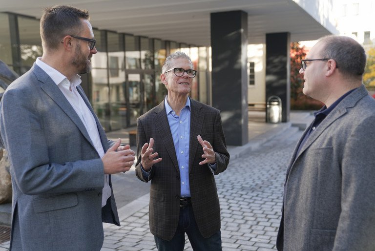 Mercator-Fellow Professor Donald Lange von der State University Arizona zu Gast an der Universit&auml;t Passau.