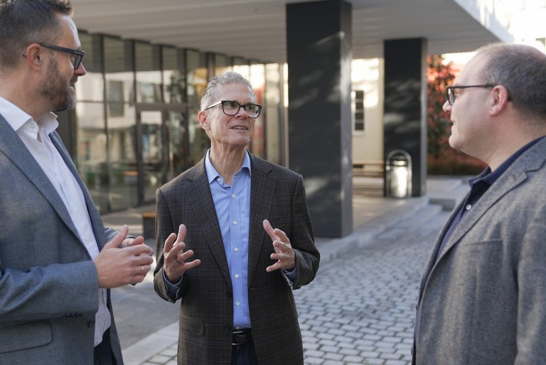 Mercator-Fellow Professor Donald Lange von der State University Arizona zu Gast an der Universit&auml;t Passau.