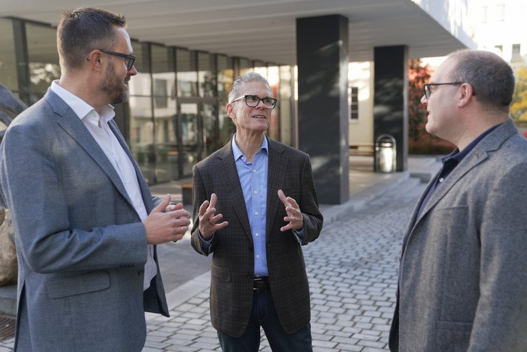 Mercator-Fellow Professor Donald Lange von der State University Arizona zu Gast an der Universit&auml;t Passau.