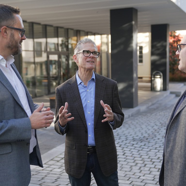 Mercator-Fellow Professor Donald Lange von der State University Arizona zu Gast an der Universit&auml;t Passau.