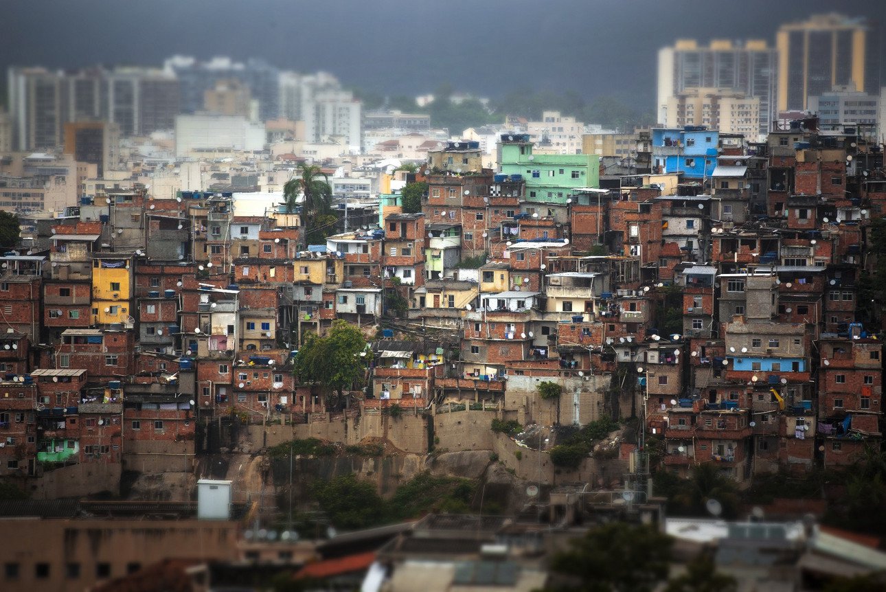 Bild von Favelas in Rio de Janeiro. Symbolbild: Colourbox
