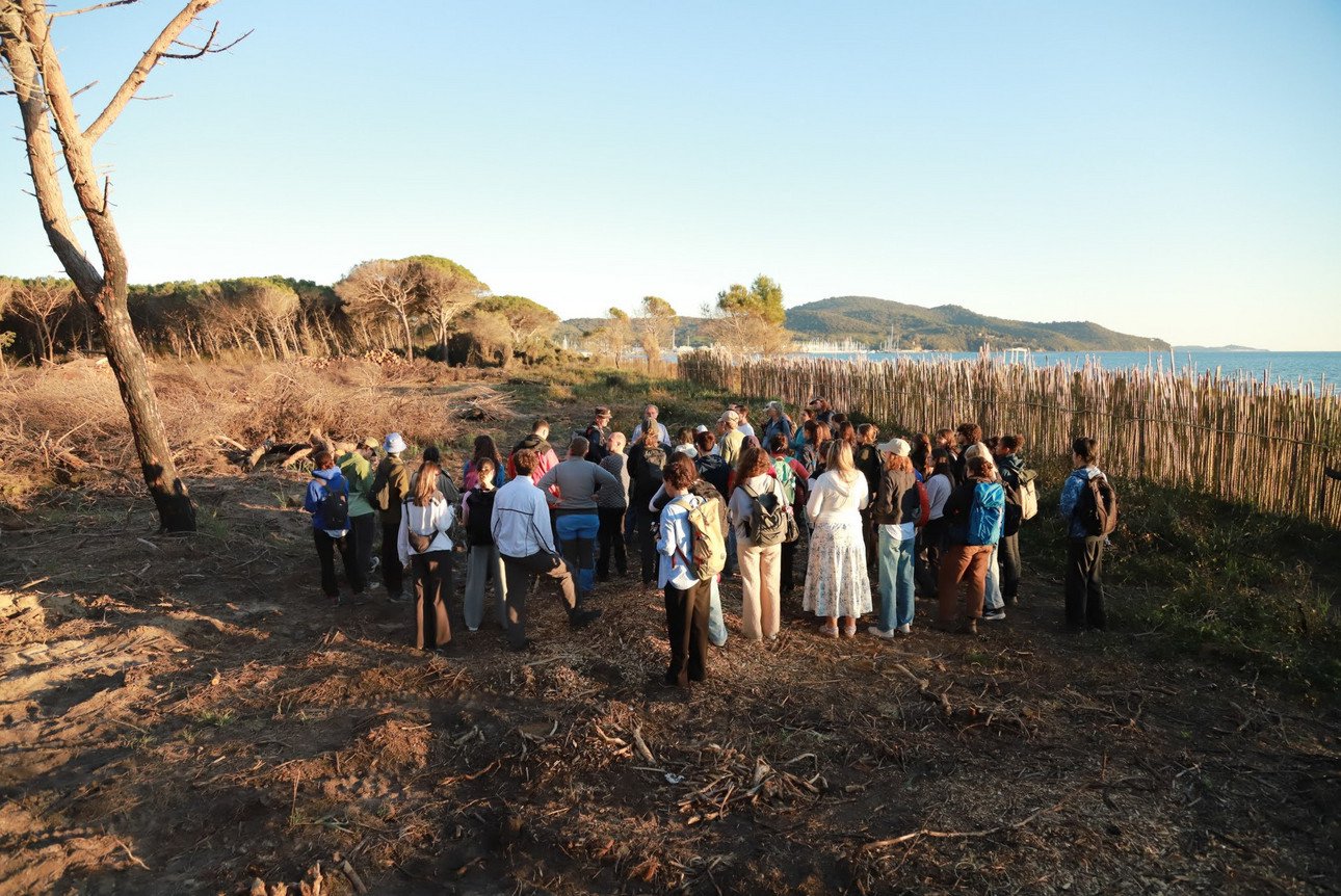 The classroom became the ecosystems themselves: participants of the BESTNATURE fieldweek 2026. Photo by Dr Hans Kirchmeir, E.C.O. Institute for Ecology 