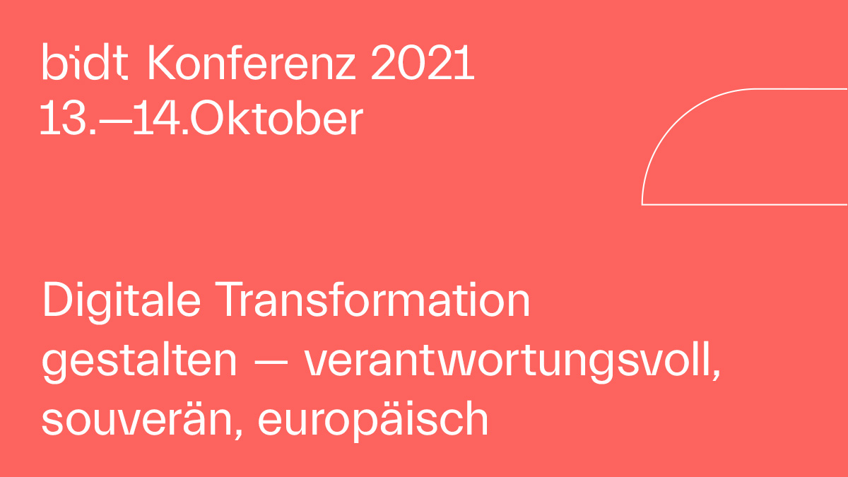 Die erste bidt Konferenz am 13. und 14. Oktober 2021 nimmt den digitalen Wettbewerb von Staaten und Wirtschaftsr&auml;umen in den Fokus. 
