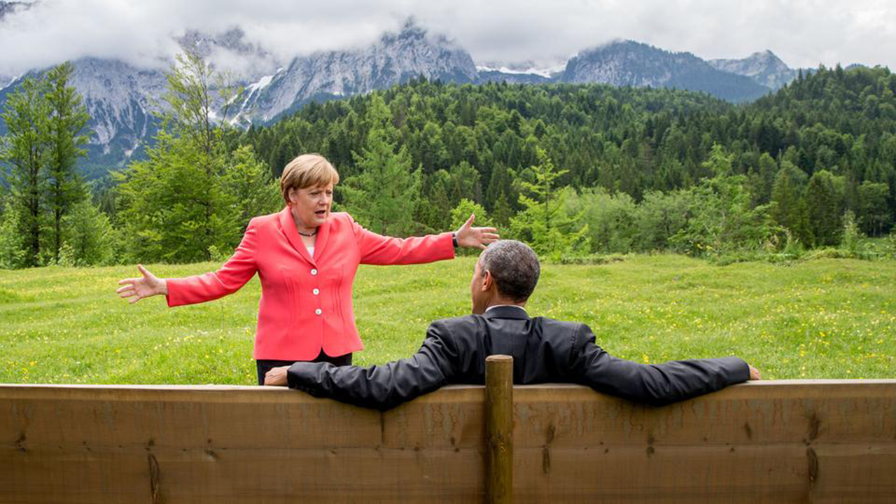 Merkel and Obama at G7 2015 (Foto: Pete Souza, Official White House Photo)